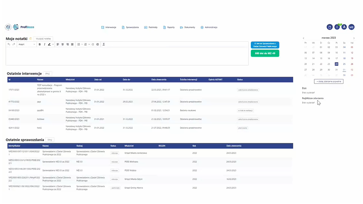 Film - Zakładanie interwencji - konsultacje JST 2023